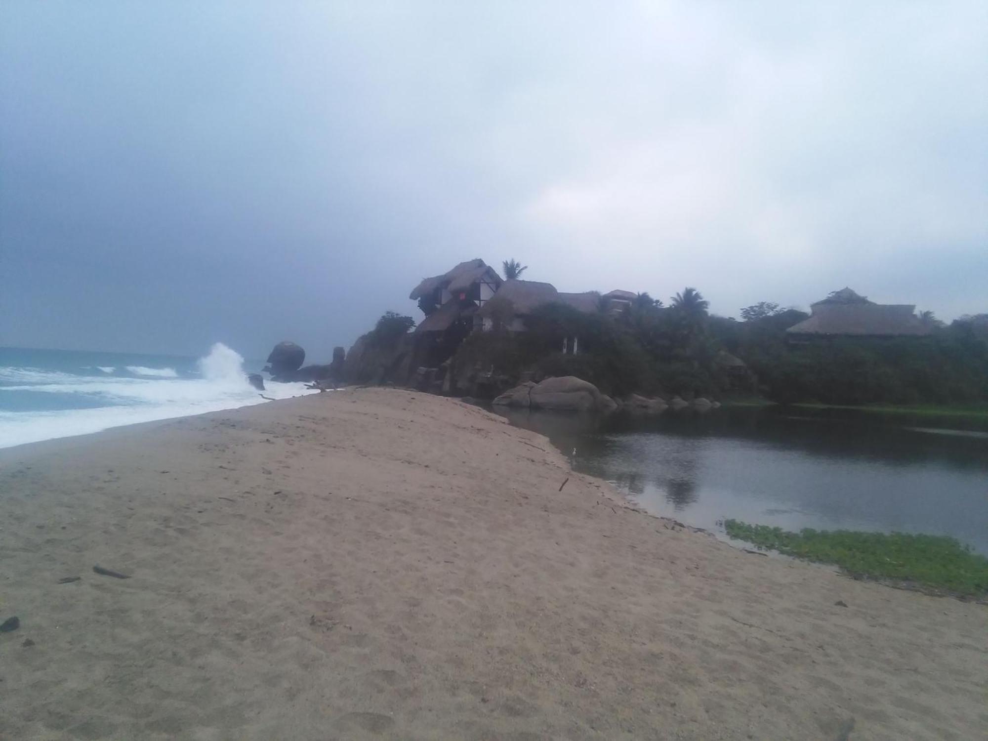 Hostal Mirador Dentro Del Parque Tayrona Ель-Зайно Екстер'єр фото