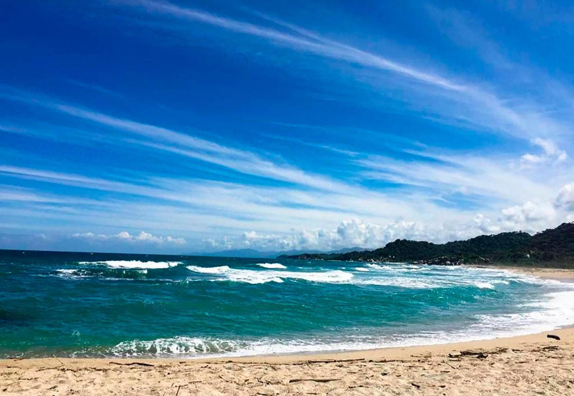 Hostal Mirador Dentro Del Parque Tayrona Ель-Зайно Екстер'єр фото