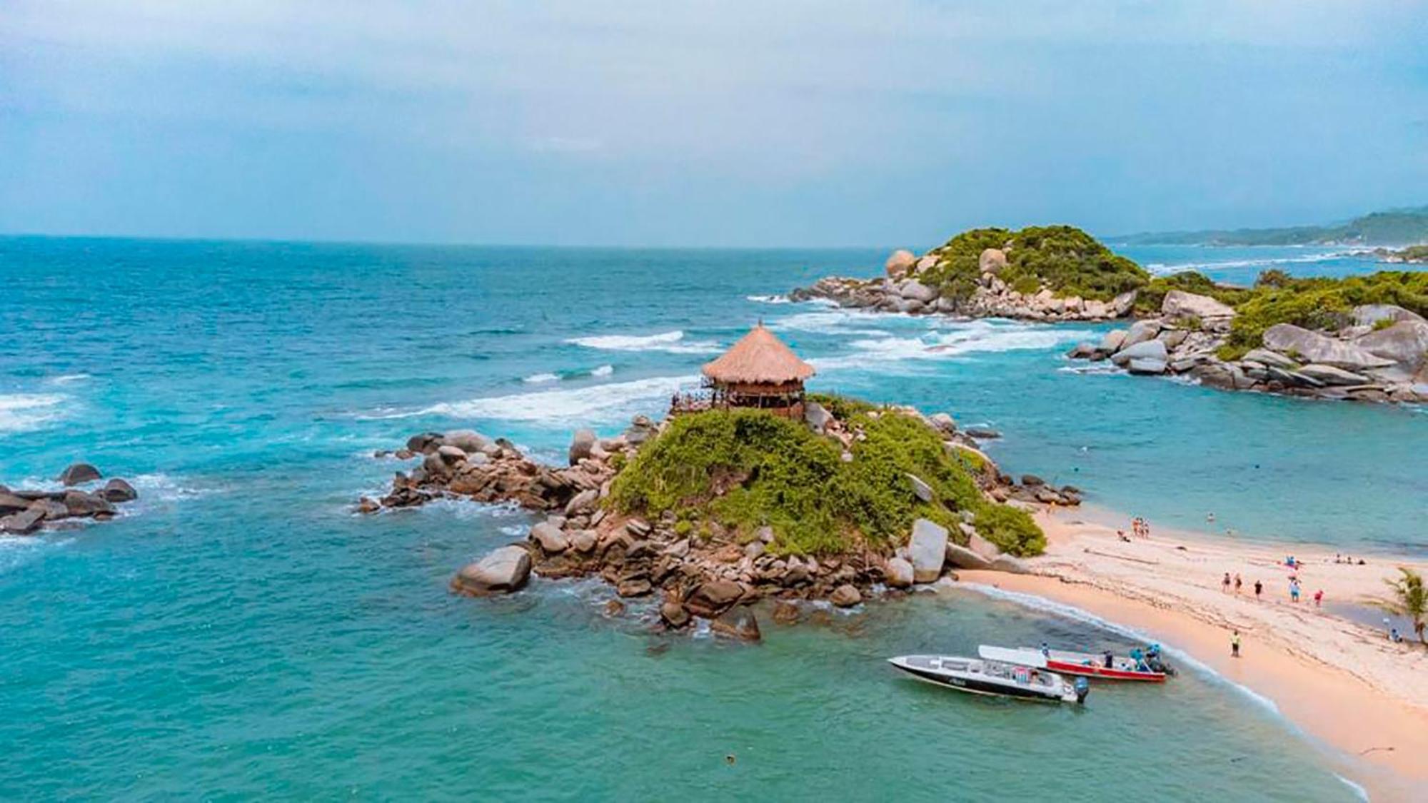 Hostal Mirador Dentro Del Parque Tayrona Ель-Зайно Екстер'єр фото